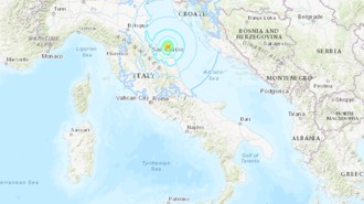 義大利中部發生規模5.6 地震 搖晃傳到羅馬