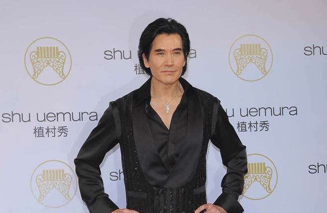 混血男星費翔。（本報系資料照片）