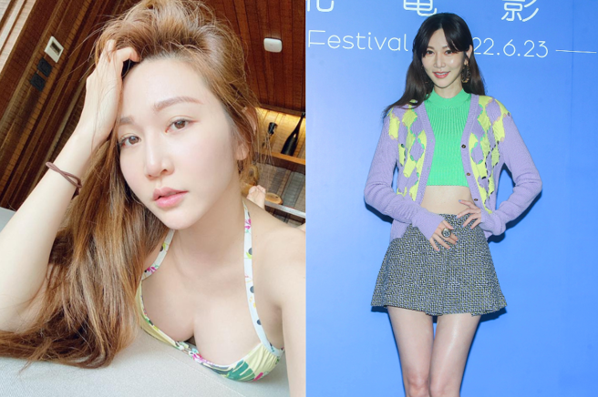 曾菀婷晒「性感床照」引发网友暴动。(图/曾菀婷脸书与中时资料照)