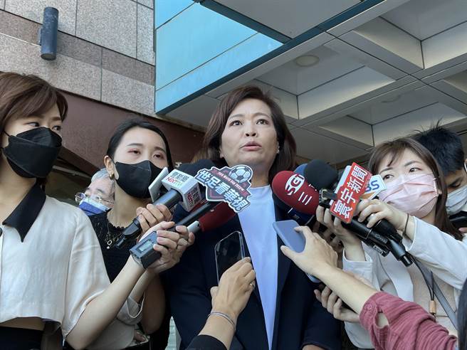 沈慧虹：民眾黨記者會打清廉大旗 卻模糊焦點。曾薏蘋攝