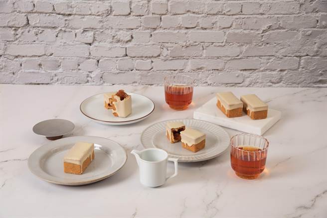 微热山丘「柚香苹果酥」打造酸甜滋味、滑顺口感，即起在全台微热山丘通路贩售。（微热山丘提供）