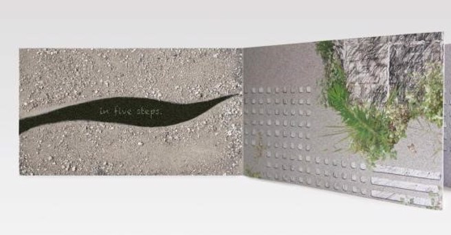 插画《In 5 Steps》(五步以内)。(图／旺旺中时文化传媒(北京)有限公司提供)