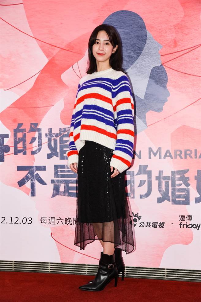 温贞菱剧中有歇斯底里的摊牌戏，极具张力。（罗永铭摄）