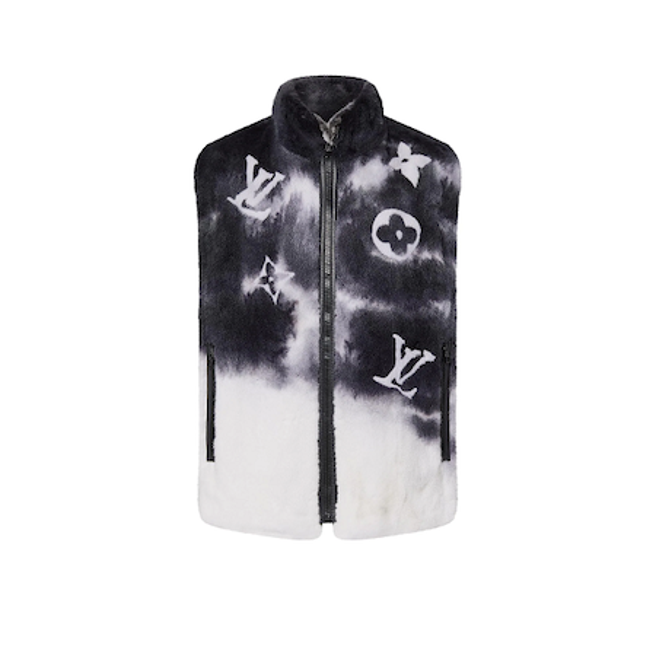LV Spray 貂皮背心 525,000 (LV提供)
