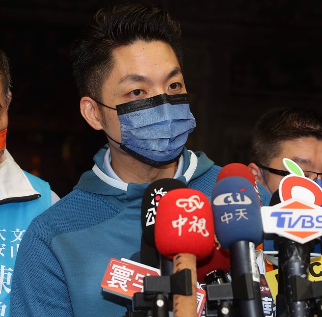 国民党台北市长候选人蒋万安。（资料照/季志翔摄）