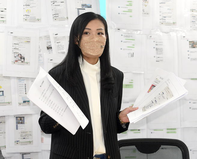 民眾黨新竹市長候選人高虹安。（資料照,季志翔攝）