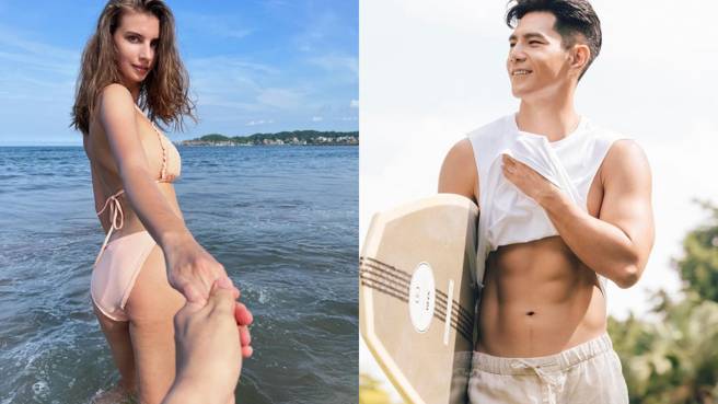 林佳娜和馬來西亞男星祖雄是一對愛侶。(圖/林佳娜、祖雄 IG)