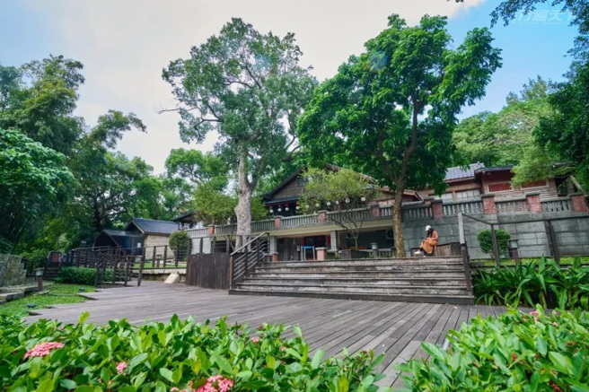 梅庭是日式木构建筑风格。 （图/ 行遍天下）