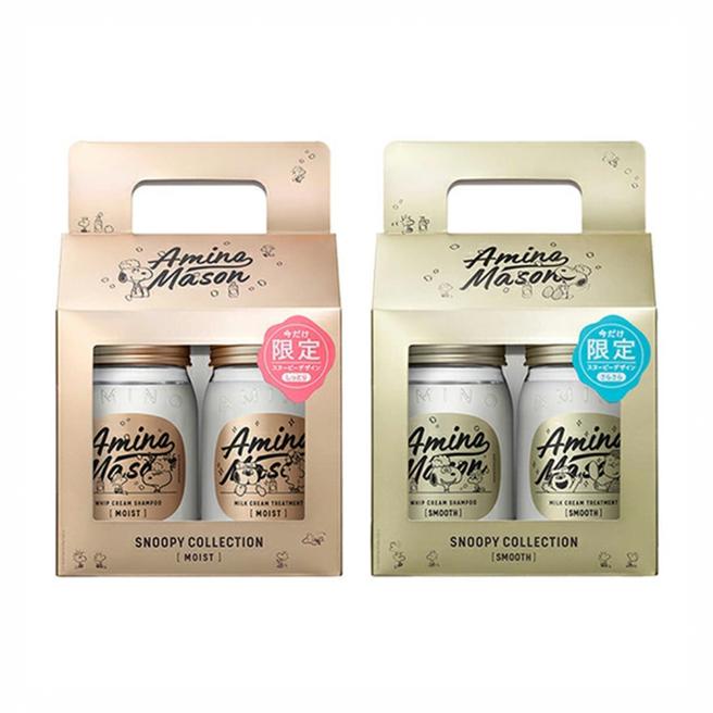 台隆手創館獨家Amino Mason胺基酸深層洗潤組史努比限定版，售價1400元，特價1111元（台隆手創館提供）
