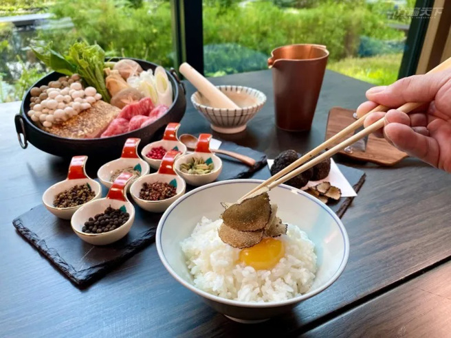 溫活和牛壽喜燒。（圖/ 行遍天下）