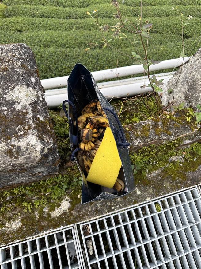 琉璃光季节一到，顶石棹开始出现垃圾乱丢等诸多乱象，惹出民怨。（读者提供∕吕妍庭嘉义传真）