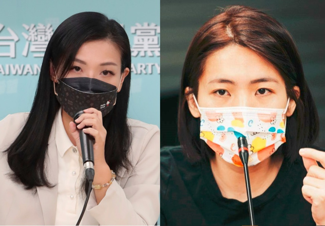 高虹安(左)聲援徐巧芯(右)，譴責綠營側翼惡意造假抹黑。（資料照合成）