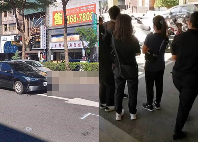 桃園市桃園區9日發生62歲陳姓男子騎車載9歲女兒，卻發生車禍，雙雙死亡。（讀者提供、賴佑維攝）