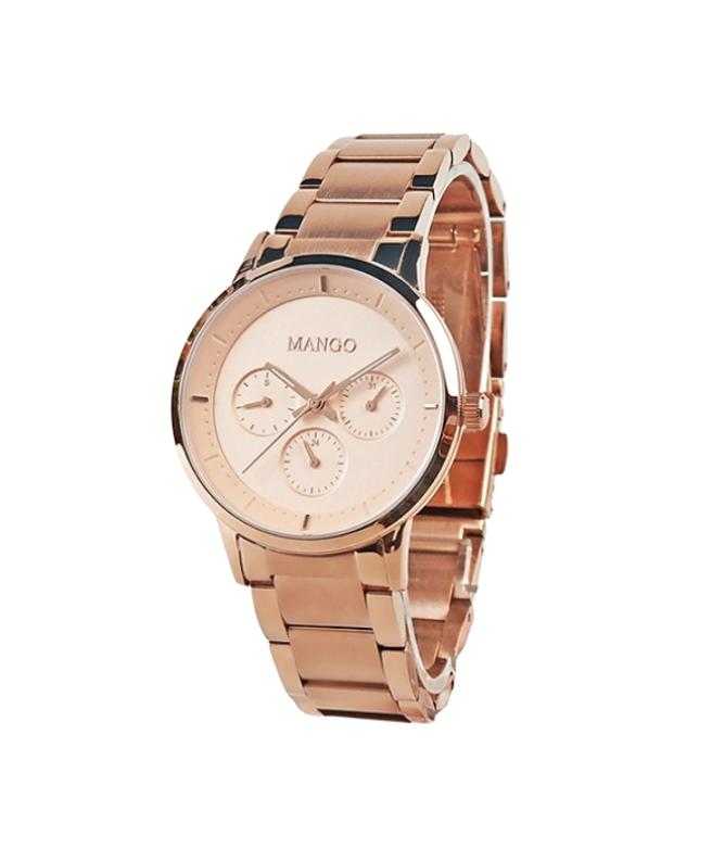 Global Mall新北中和店的DW MANGO经典不銹钢腕表，原价7360元，优惠价1111元。（Global Mall提供）