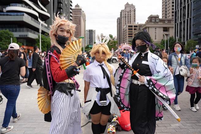 2022桃园万圣城10天活动破纪录涌入逾42万人次，成功打造「桃园万圣城」品牌。(蔡依珍摄)