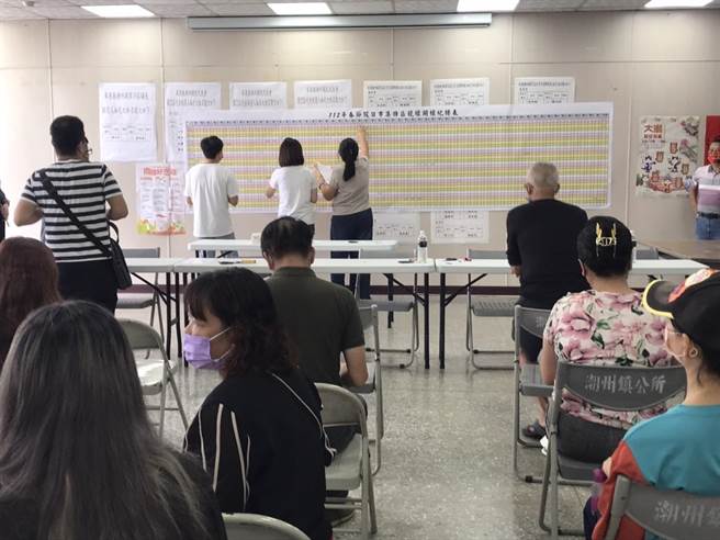 屏東「潮州春節市集」因疫情擾亂停辦2年後強勢回歸，鎮公所將明年市集延長至6天，吸引不少攤商競標特區。（謝佳潾攝）