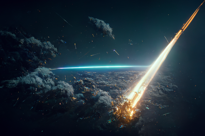 反太空武器的开发、测试和部署相对增加。这些武器可以瞄准轨道上的卫星、卫星地面部件或它们之间的链路。中国和俄罗斯是迄今为止最活跃和最先进的。（张威翔制图）