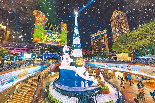 新北耶诞城今(11)日开城后将持续到明年1月2日。(新北观旅局提供)