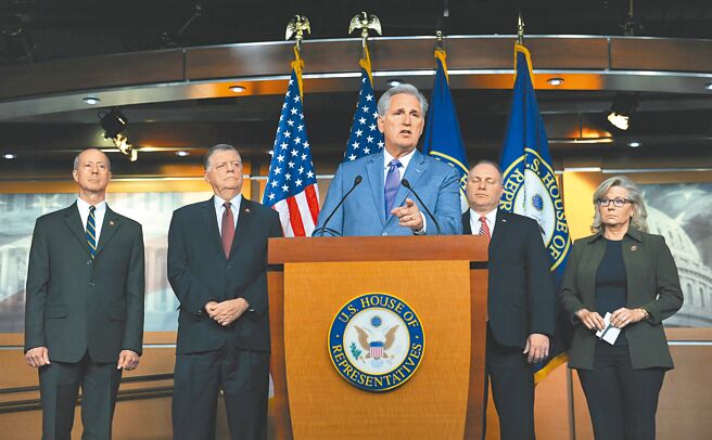 美国共和党可望取得国会眾议院控制权，眾院共和党领袖麦卡锡已率先宣布竞逐议长。（中新社）