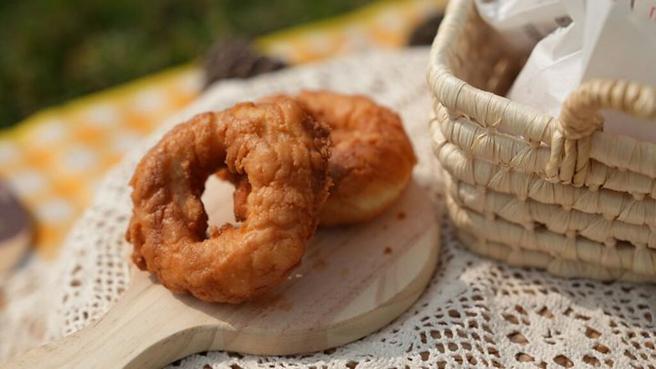  六甲「陈记菠萝甜甜圈」。　图：西拉雅国家风景区管理处／提供