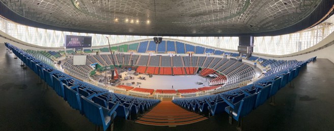 國立體大體育館。(桃園永豐雲豹提供)