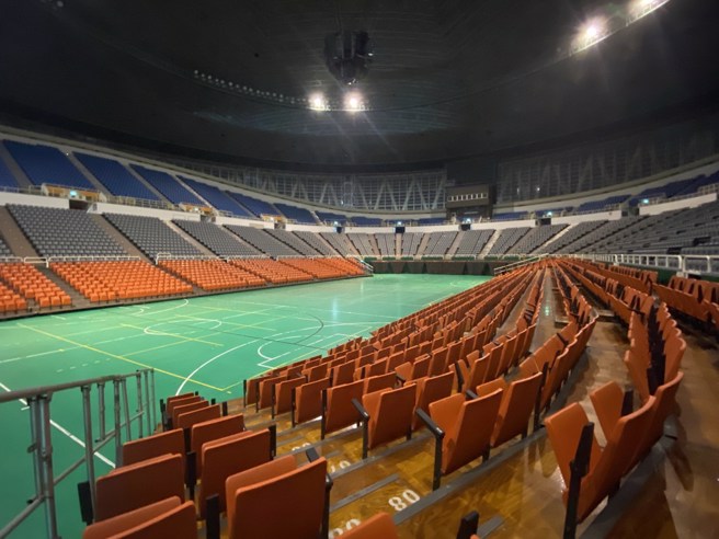 國體大校方已經同意全面裝潢與維修體育館。(桃園永豐雲豹提供)