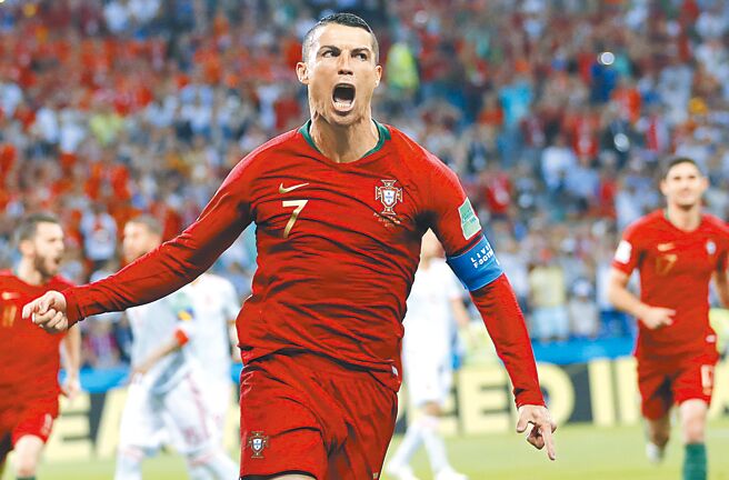 队长C.罗纳多虽然近况不佳，仍挤入葡萄牙26人正选名单。（美联社）