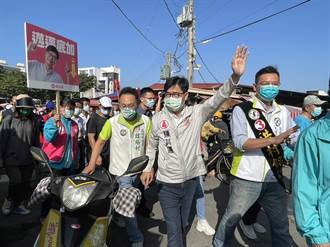 陳其邁高雄啟動車掃 搶救非現任議員候選人拚過半