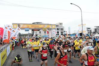 彰化田中馬拉松1萬6500跑者開跑 首度實施碳盤查