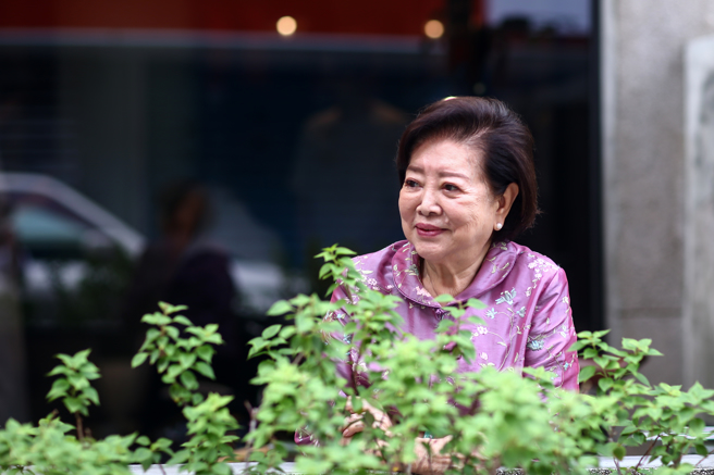 影后陳淑芳近日參演電影《徘徊年代》。（圖／鄧博仁攝）