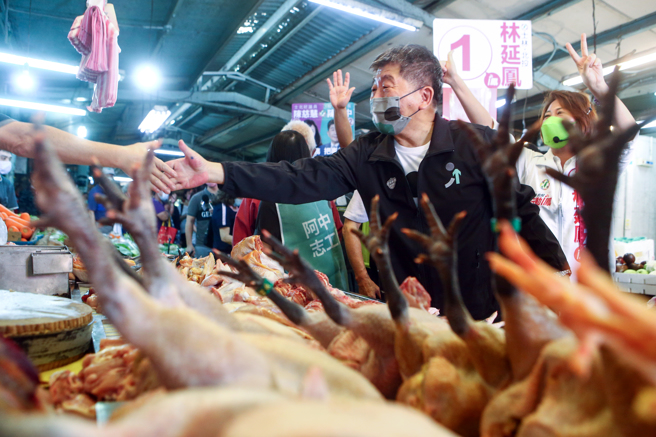 民進黨台北市長候選人陳時中。（鄧博仁攝）