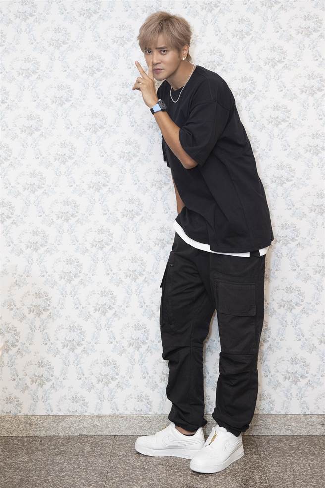 羅志祥昨演出結束接受媒體訪問。（寬宏藝術X無懼國際娛樂提供）