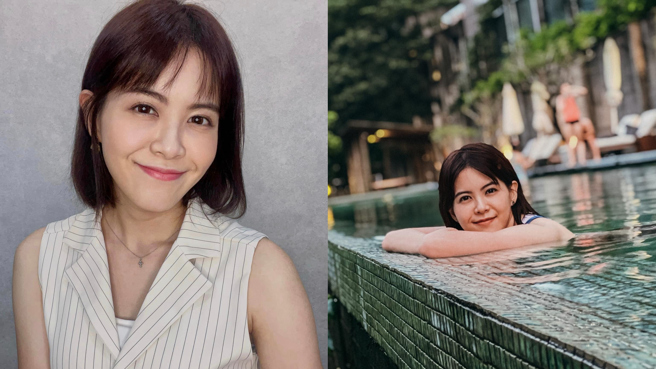 林柏妤近日罕見曬出比基尼辣照引起網友目光。（圖／FB@林柏妤）