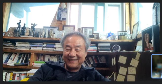 鄭東煥很開心能夠來台灣參與金馬獎。