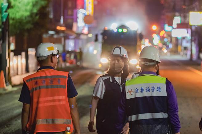 具交通專才的民進黨新竹市長候選人沈慧虹12日深夜在臉書貼出長文，批高虹安都在喊口號，所提的作法，都是市府現階段已經在執行的內容。（沈慧虹提供／陳育賢新竹傳真）