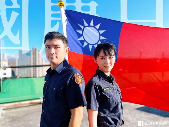 女警黄雅筠，长相清秀亮眼，影片一推出也吸引许多粉丝圈粉。(新北市警妇幼队提供)