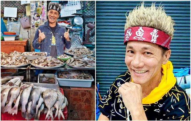 新加坡藝人王雷轉行賣魚，年收高達4.4億台幣。 （圖／FB@Wang Lei 王雷）
