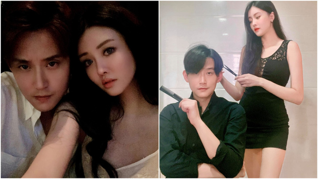 赖琳恩与陈乃荣夫妻感情相当甜蜜。（图／翻摄自赖琳恩脸书）