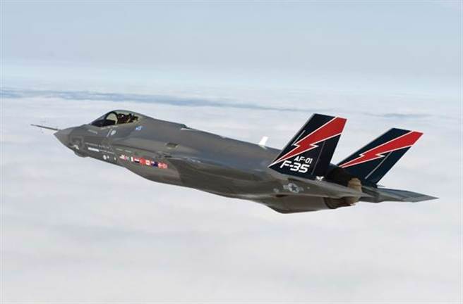 以色列空軍F-35戰機的資料照。（以色列空軍）