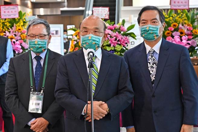 行政院长苏贞昌今下午出席「促参新纪元启动仪式」。（图／行政院提供）
