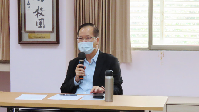 南华大学副校长林辰璋希望可以提供学生更好的资源与管道。(照片/南华大学提供)