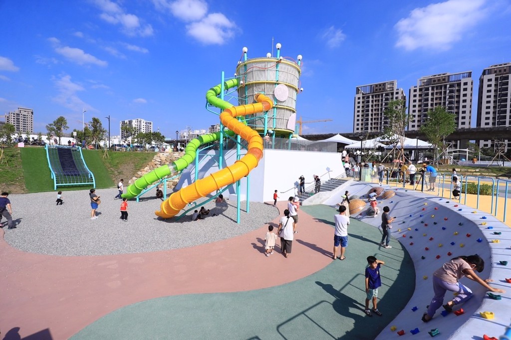 太平「馬卡龍公園」已於今年10月底正式啟用。（圖取自台中市政府網站）。(圖/業者提供)