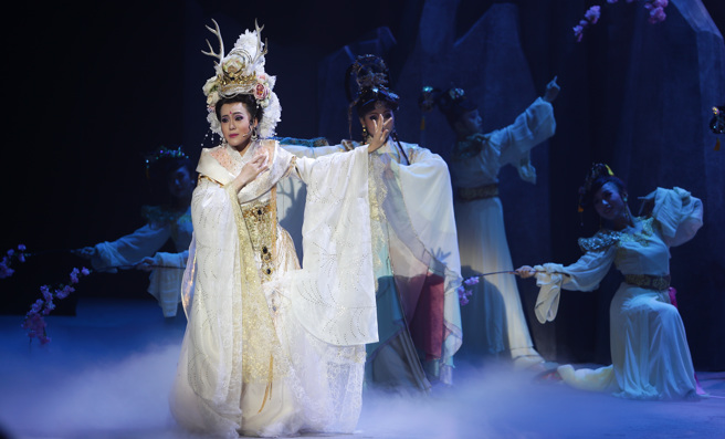 孙翠凤是明华园戏剧总团当家台柱。(图/中时资料库)