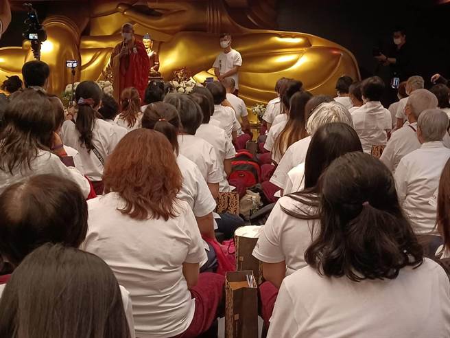 度母禅寺开放90坪打坐禅室，供民眾静坐静心。（陈淑娥摄）