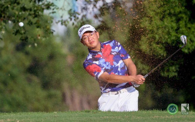 苙亿有限公司总经理林绍白以业余选手身分参加苙亿公开赛，他也是台巡赛有史以来最年轻的主办方。（TPGA提供）