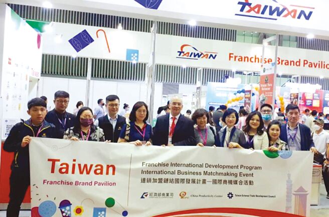 臺灣連鎖品牌組團參加越南連鎖加盟展，獲致圓滿豐收。圖╱貿協提供