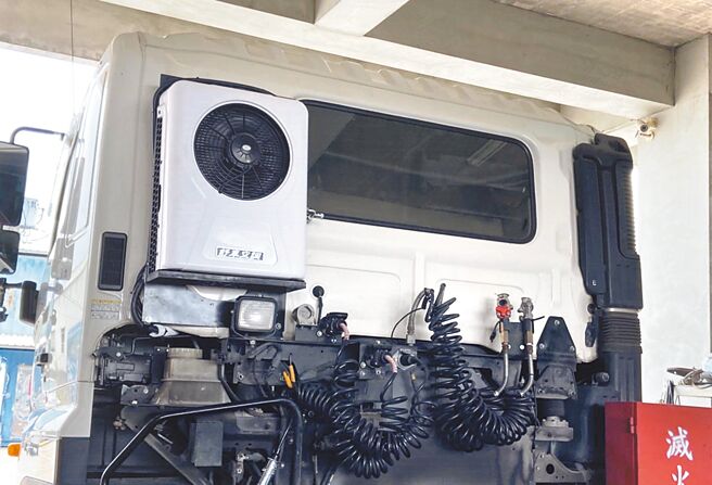 舒車駐車冷氣，可解決車輛關閉引擎後的空調需求，是營業車隊照顧司機、降低成本、節能減碳的好選擇。圖／新舒車企業提供