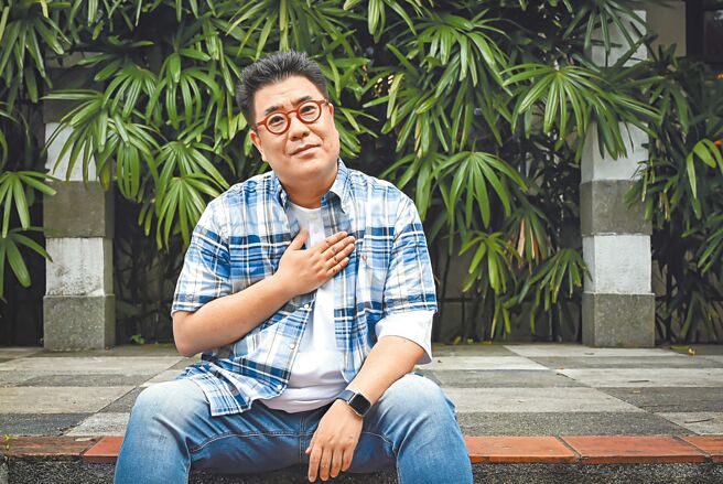 朴宰範受金馬邀約首度來台灣，非常開心直呼不想離開。（金馬提供）