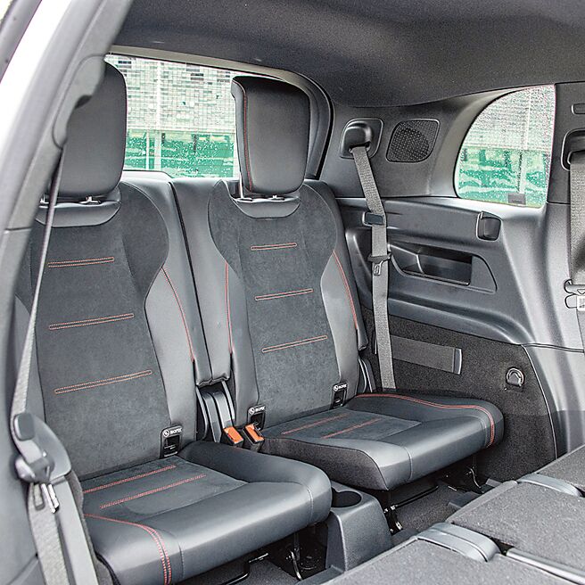 第三排座椅。（陈大任摄）