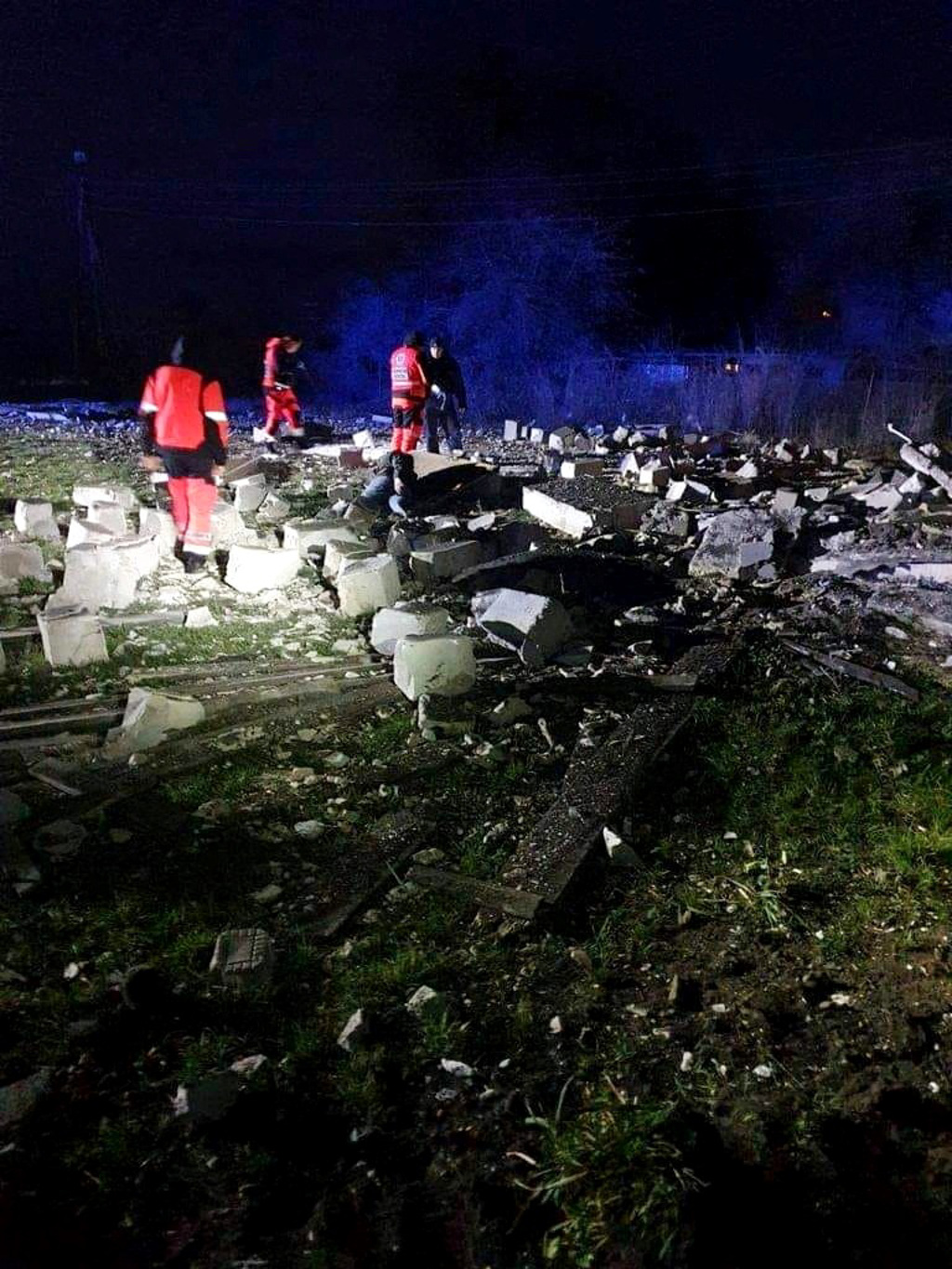 波兰村庄普热沃多夫（Przewodów）爆炸现场。（图／路透社）(photo:ChinaTimes)
